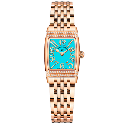 PGN Design Sunflower Gold Blue gold watch - product photo