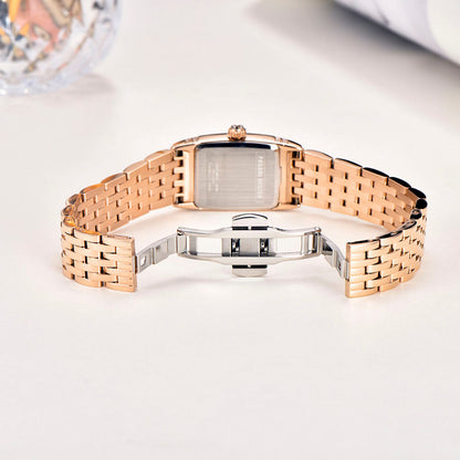 PGN Design Sunflower Gold Blue gold watch - product photo