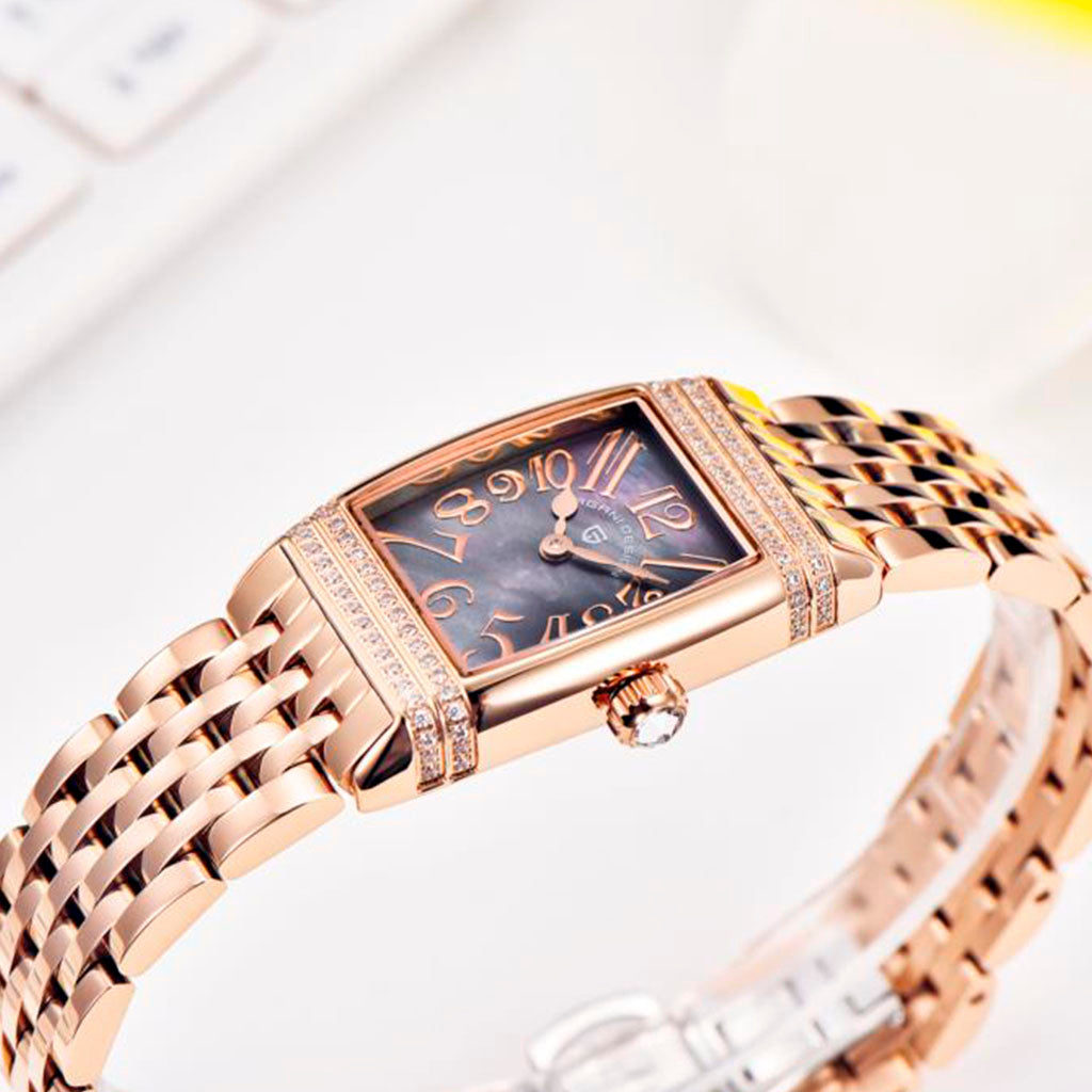 PGN Design Sunflower Gold Nebula gold watch - product photo