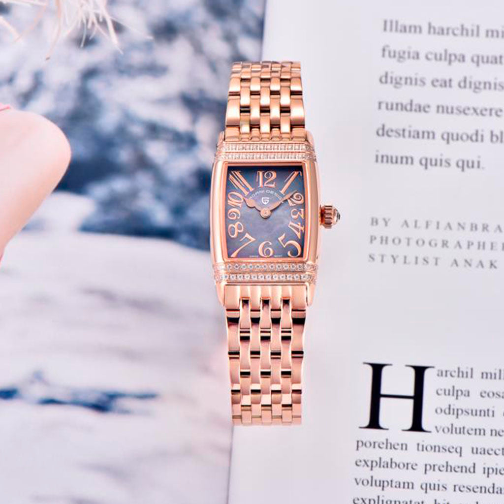 PGN Design Sunflower Gold Nebula gold watch - product photo