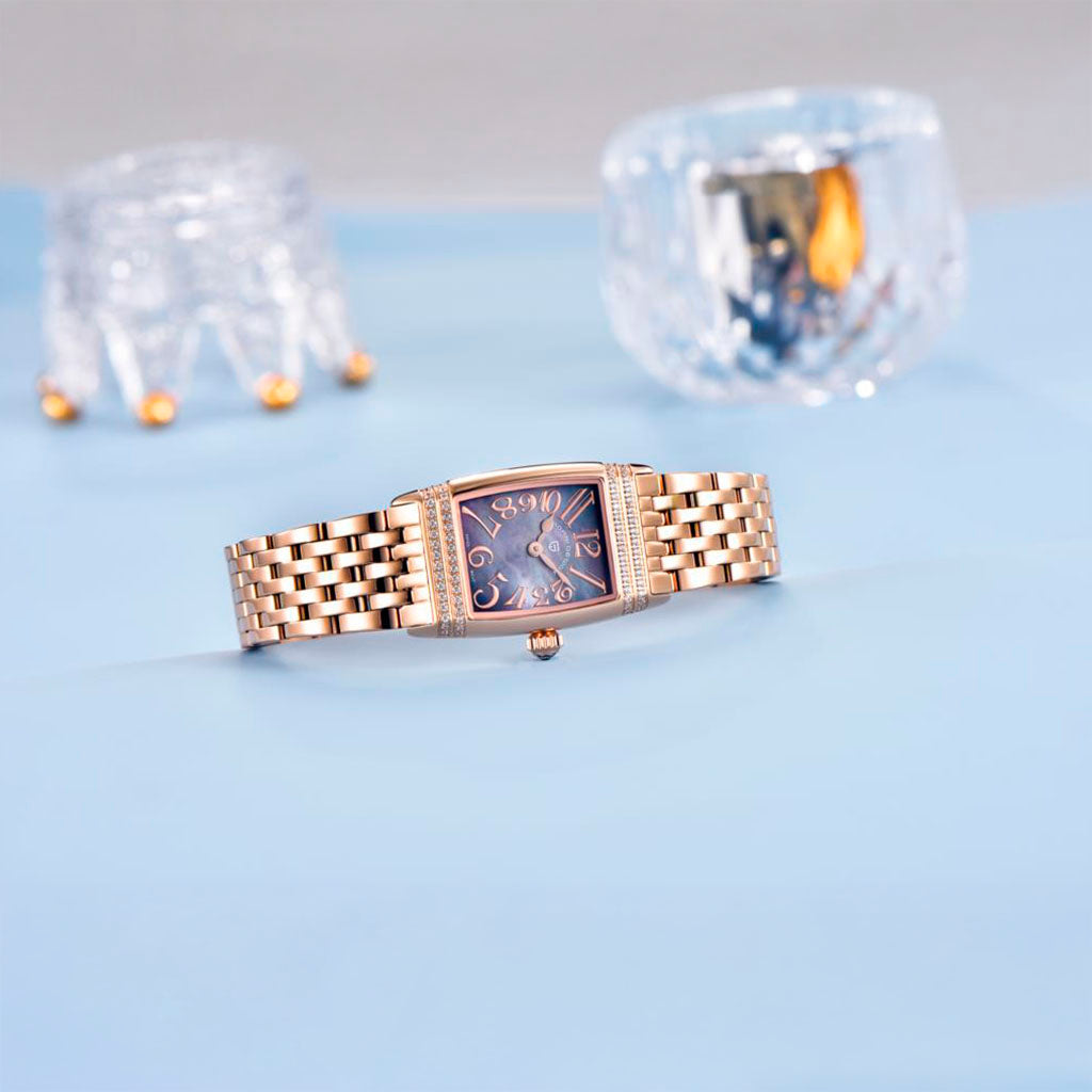 PGN Design Sunflower Gold Nebula gold watch - product photo