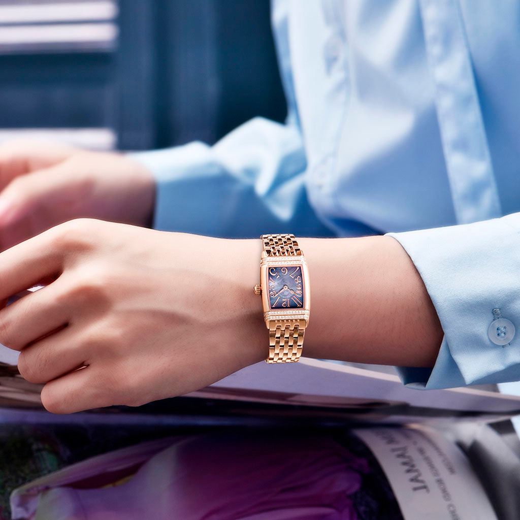 PGN Design Sunflower Gold Nebula gold watch - product photo