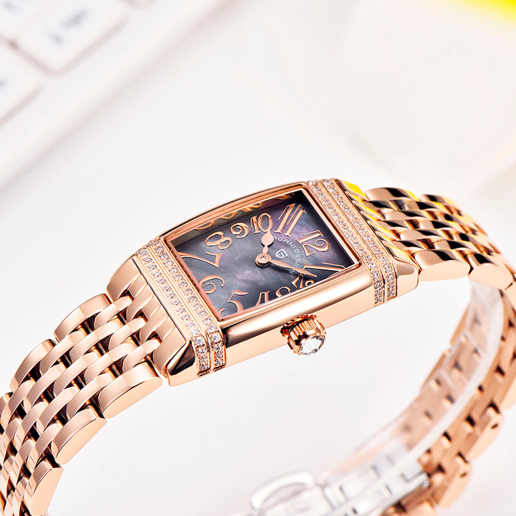 PGN Design Sunflower Gold Nebula gold watch - product photo