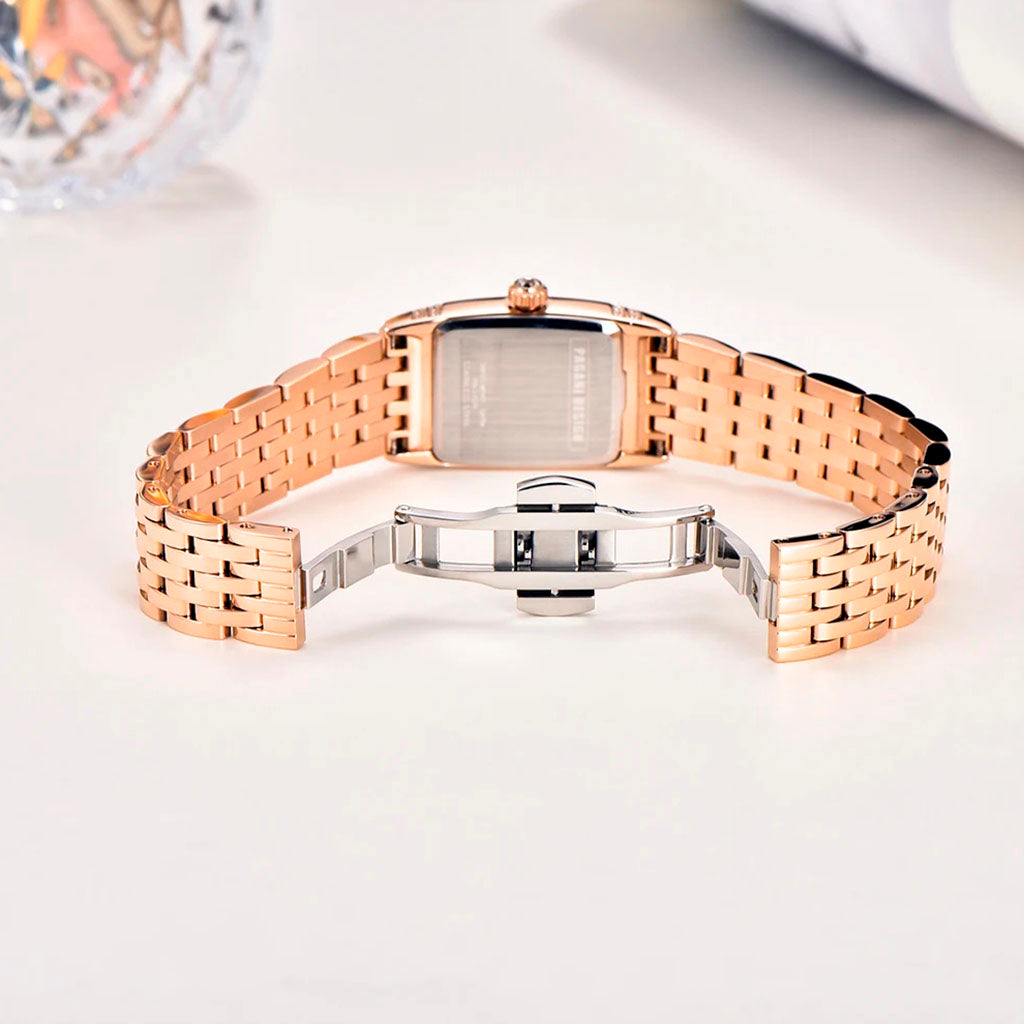 PGN Design Sunflower Gold White gold watch - product photo