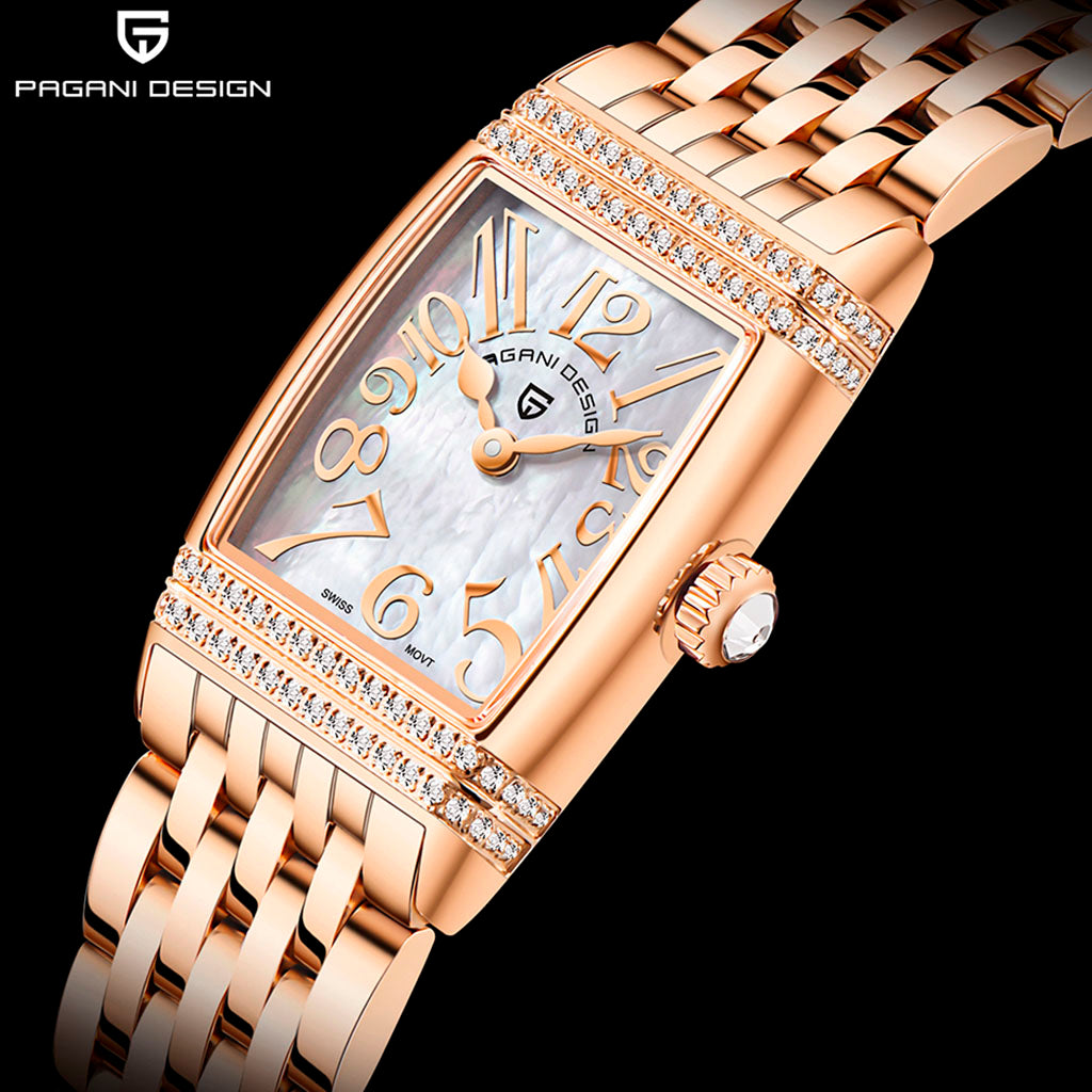 PGN Design Sunflower Gold White gold watch - product photo
