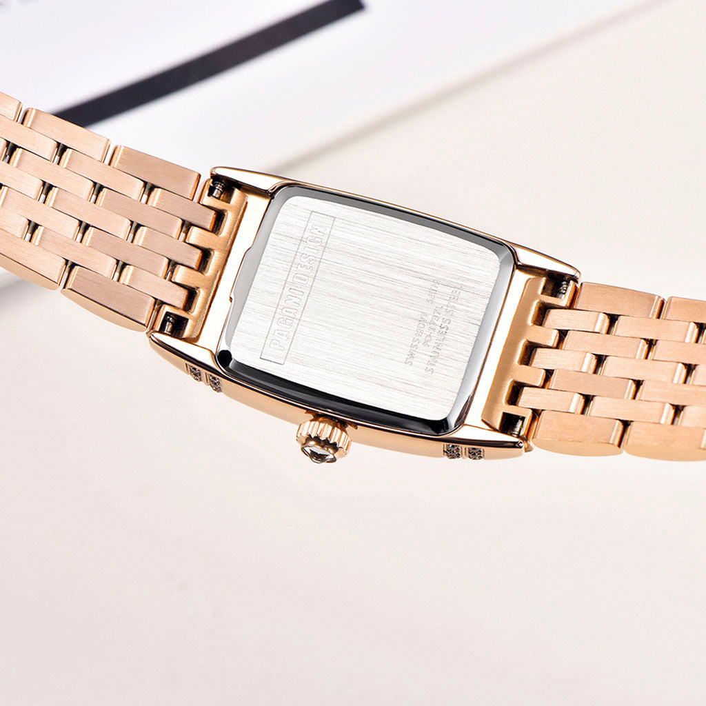 PGN Design Sunflower Gold White gold watch - product photo