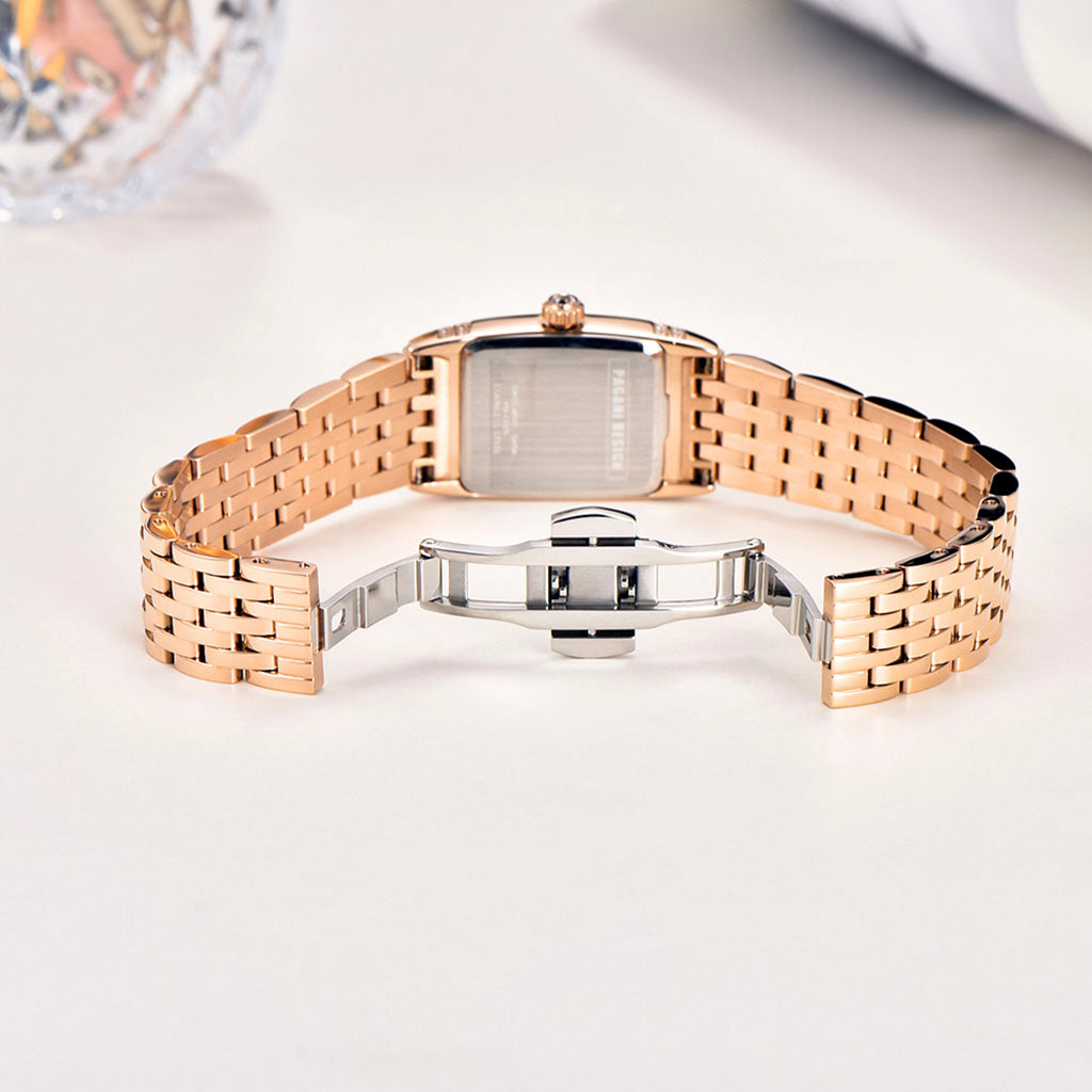 PGN Design Sunflower Gold White gold watch - product photo