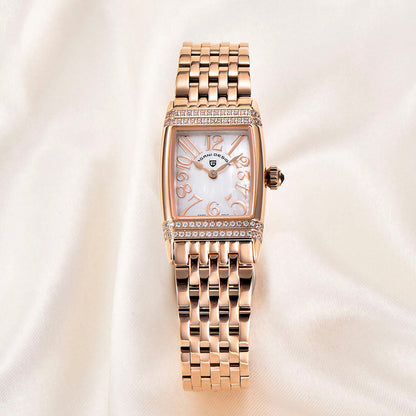 PGN Design Sunflower Gold White gold watch - product photo