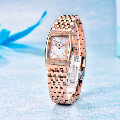 PGN Design Sunflower Gold White gold watch - product photo