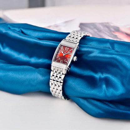 PGN Design Sunflower Silver Red red watch - product photo