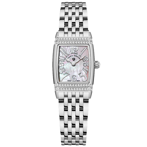 PGN Design Sunflower Silver White white watch - product photo