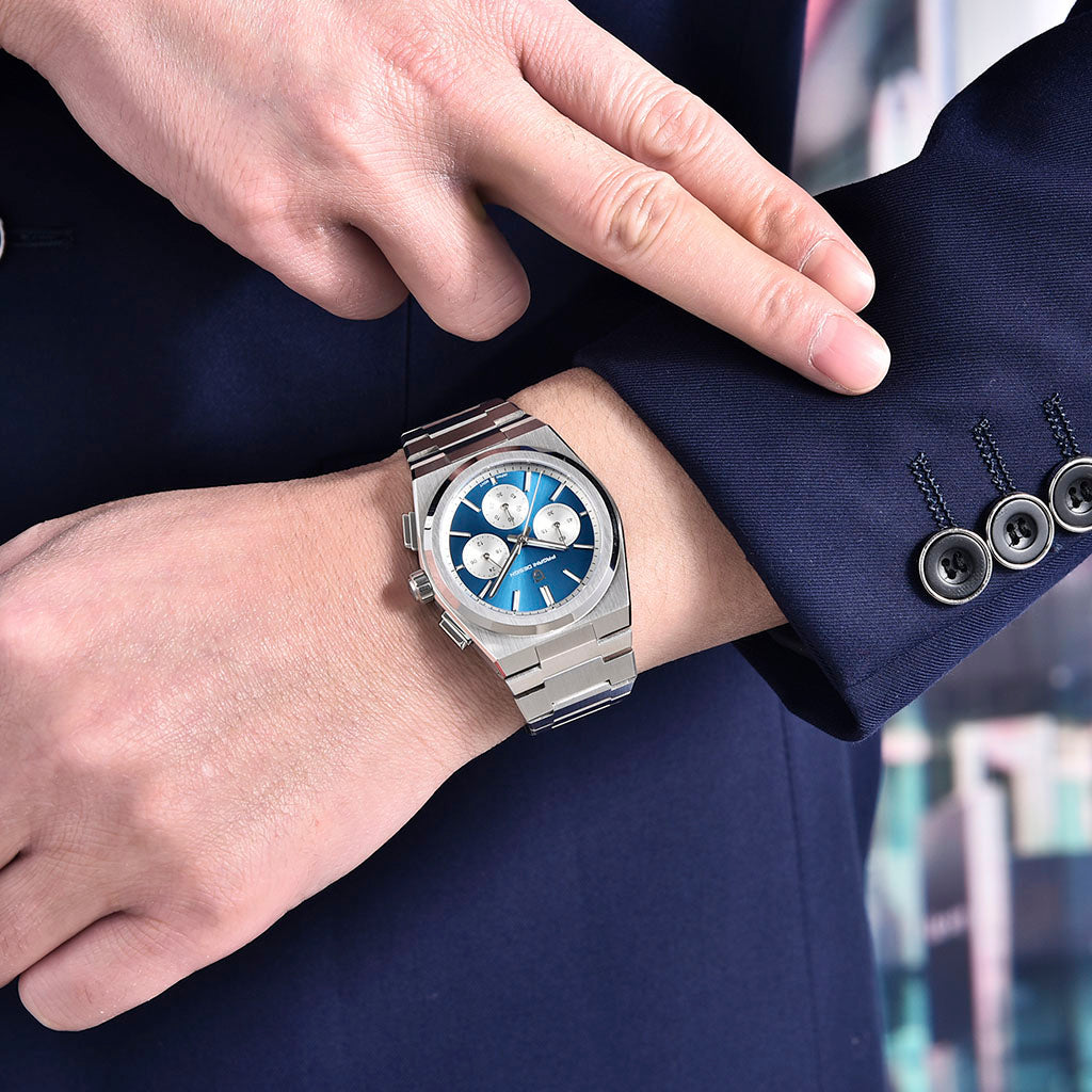 PGN Design Tide Blue blue watch - product photo