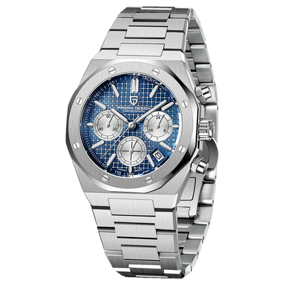 PGN Design Track Blue blue watch - product photo