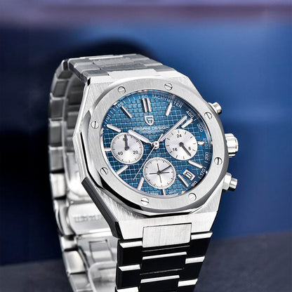 PGN Design Track Blue blue watch - product photo