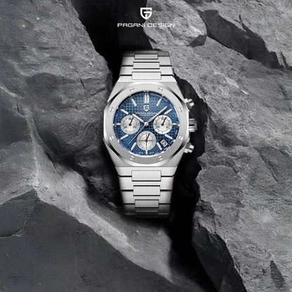 PGN Design Track Blue blue watch - product photo