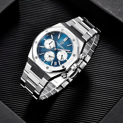 PGN Design Track Blue blue watch - product photo