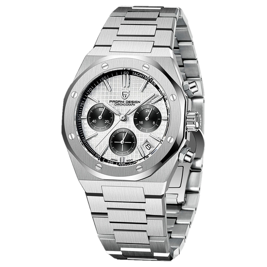 PGN Design Track White white watch - product photo