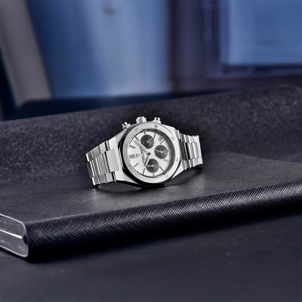 PGN Design Track White white watch - product photo