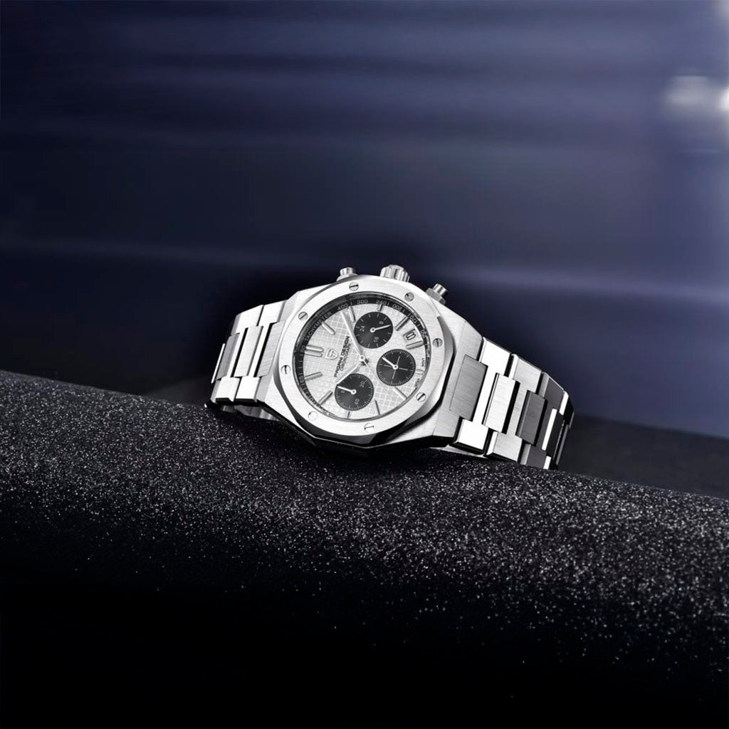 PGN Design Track White white watch - product photo