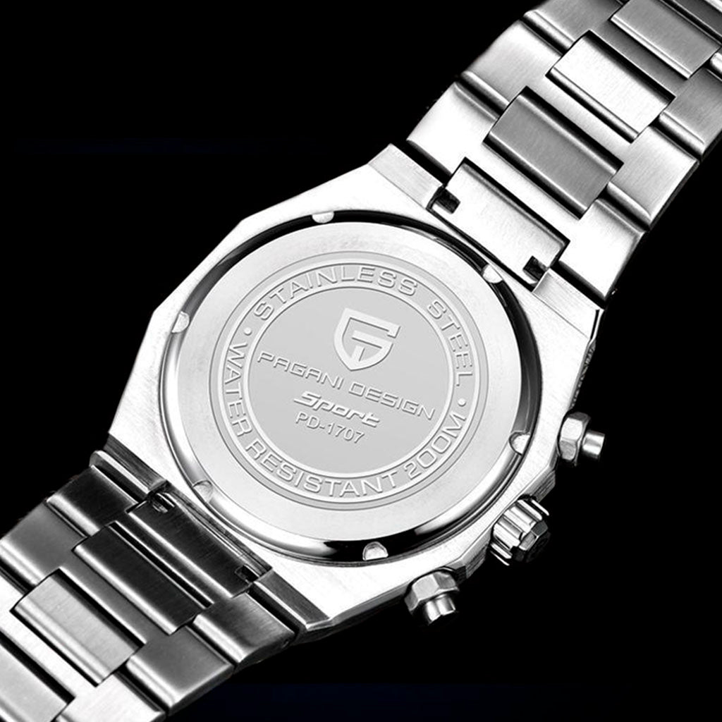 PGN Design Track White white watch - product photo