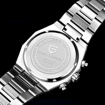 PGN Design Track White white watch - product photo