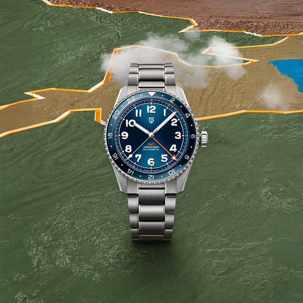 PGN Design Trailblazer Blue blue watch - product photo