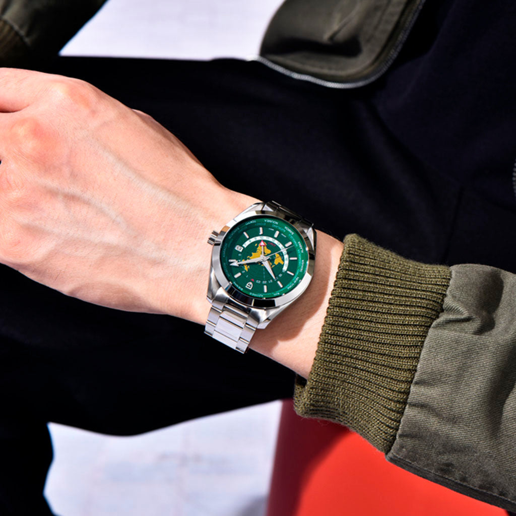 PGN Design Travel Green green watch - product photo