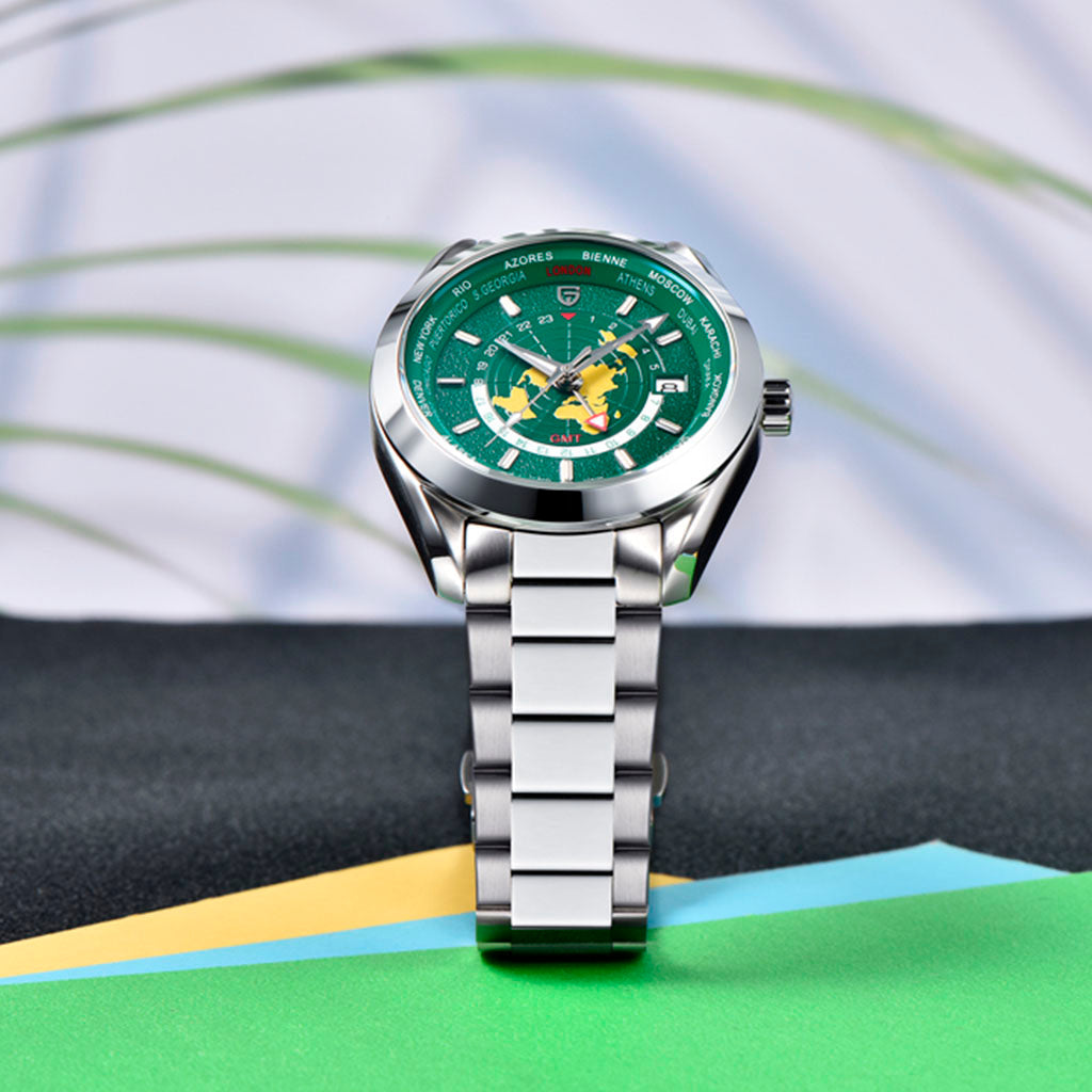 PGN Design Travel Green green watch - product photo