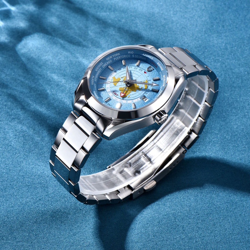 PGN Design Travel Light Blue blue watch - product photo
