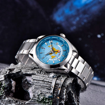 PGN Design Travel Light Blue blue watch - product photo