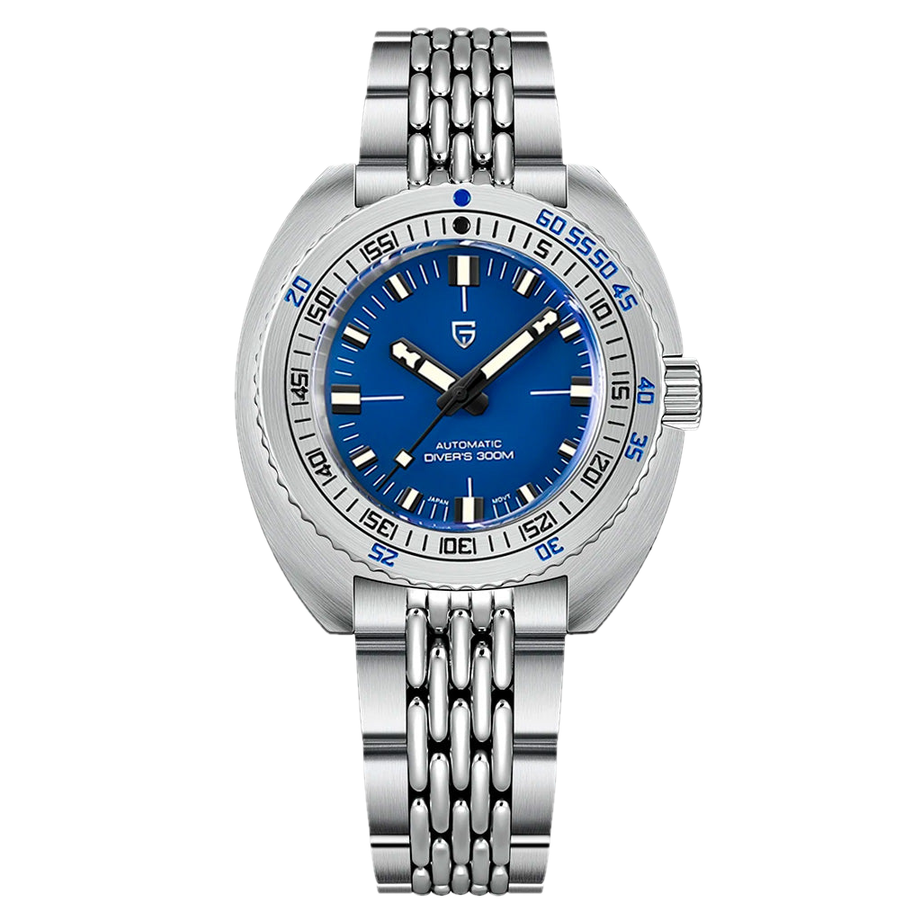 PGN Design Turtle Blue blue watch - product photo