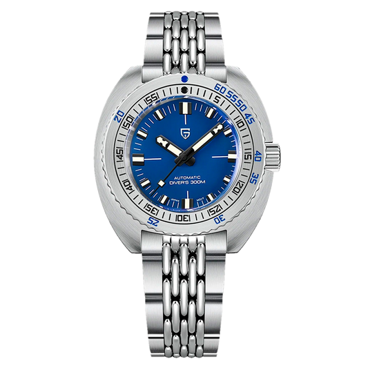 PGN Design Turtle Blue blue watch - product photo