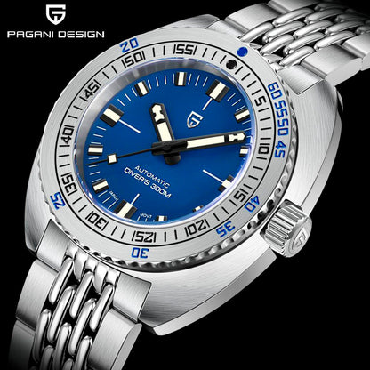 PGN Design Turtle Blue blue watch - product photo
