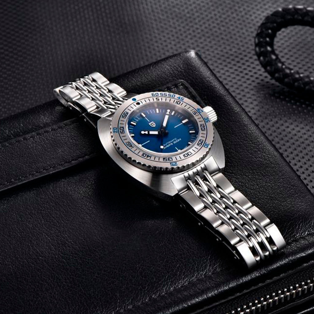 PGN Design Turtle Blue blue watch - product photo