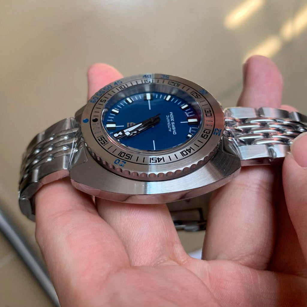 PGN Design Turtle Blue blue watch - product photo