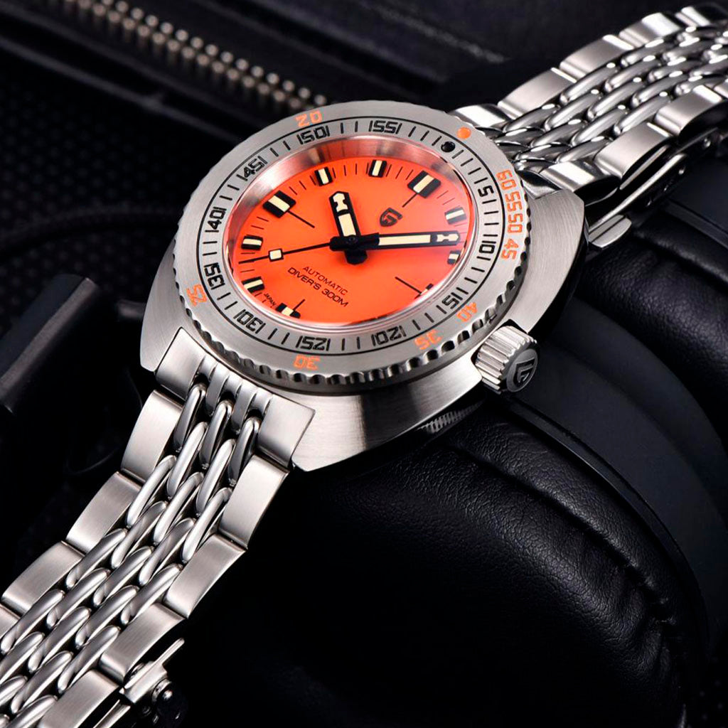 PGN Design Turtle Orange orange watch - product photo