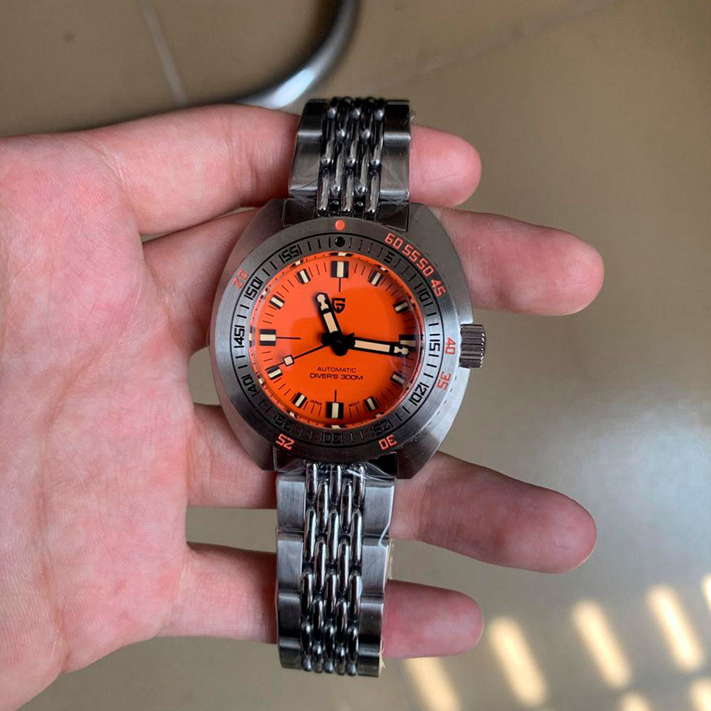 PGN Design Turtle Orange orange watch - product photo