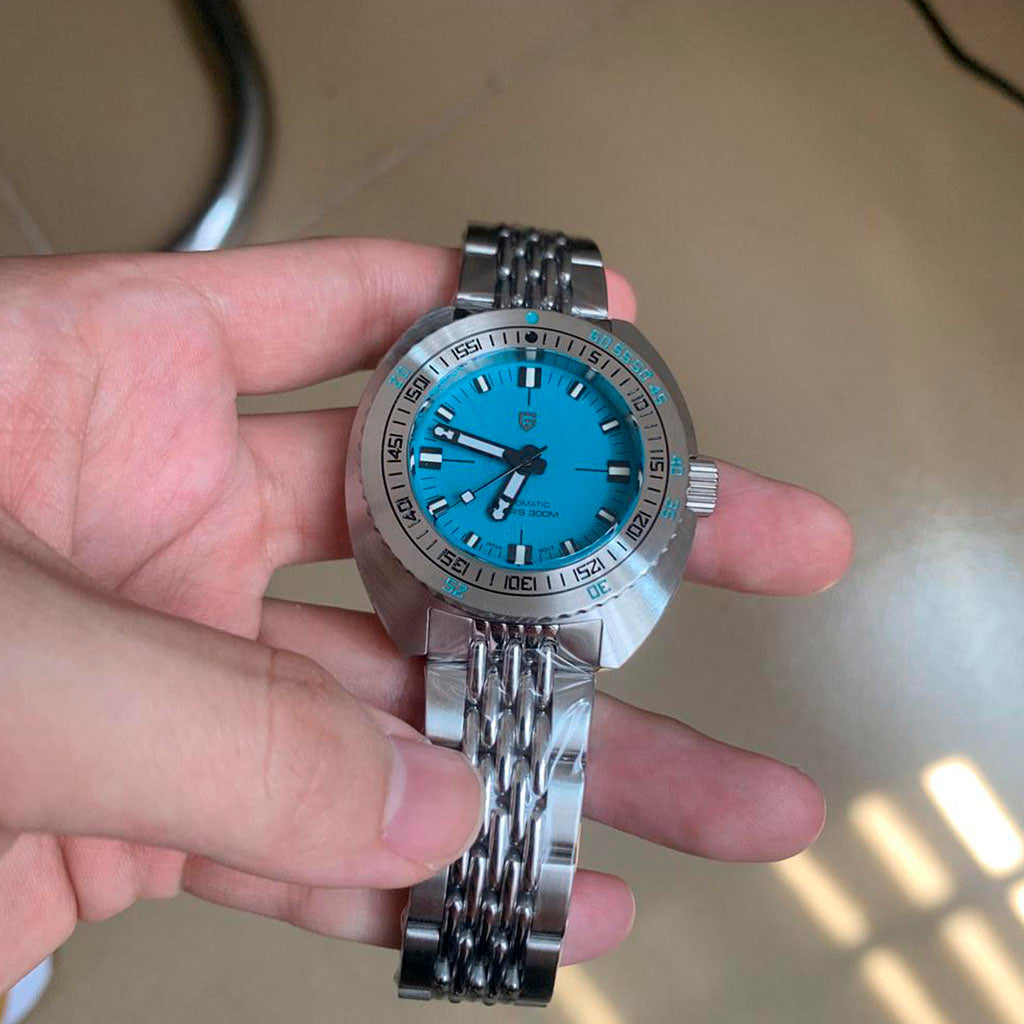 PGN Design Turtle Turquoise watch - product photo