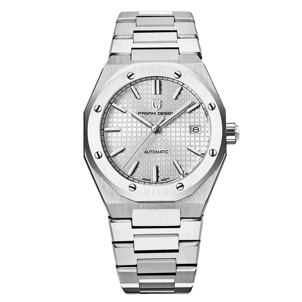 PGN Design Vault Silver silver watch - product photo