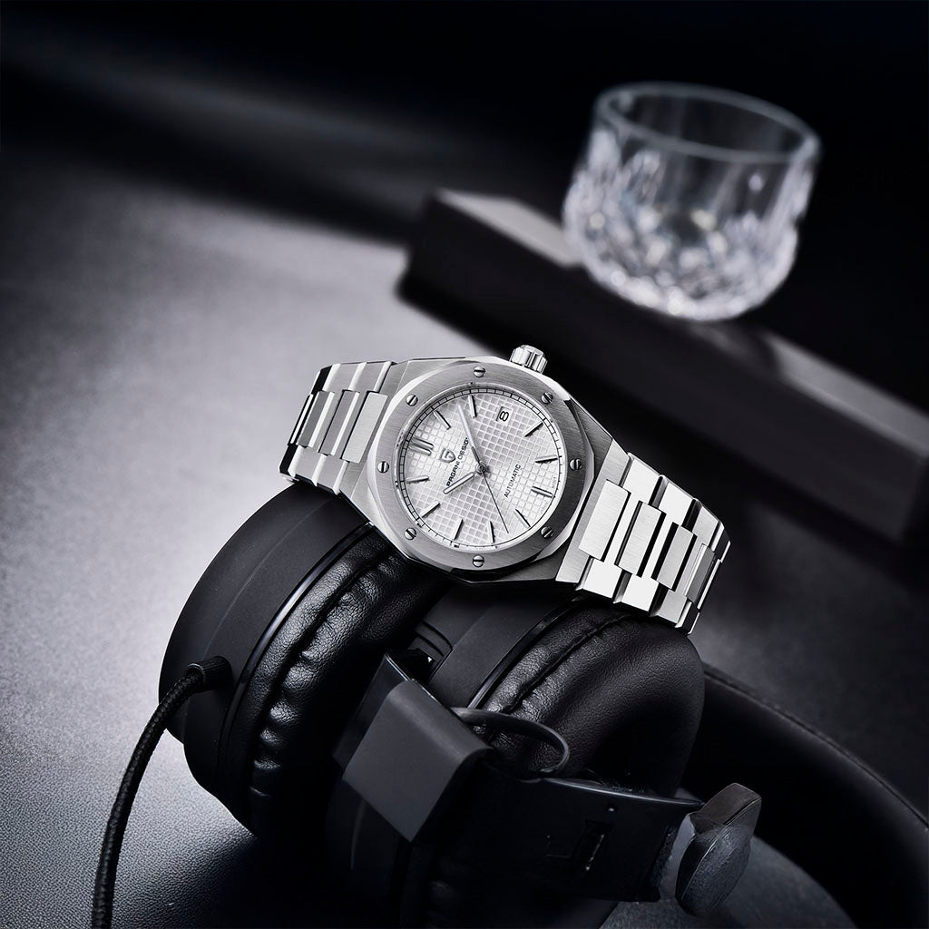 PGN Design Vault Silver silver watch - product photo