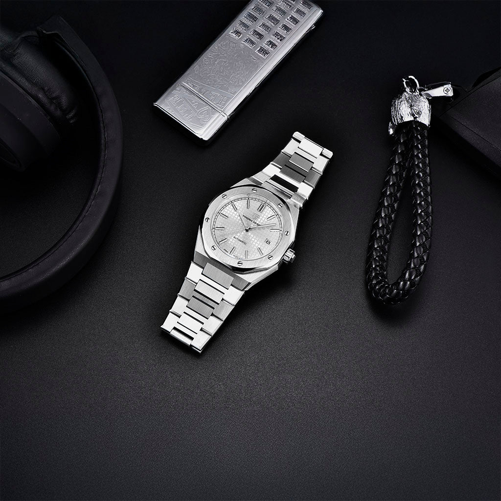 PGN Design Vault Silver silver watch - product photo