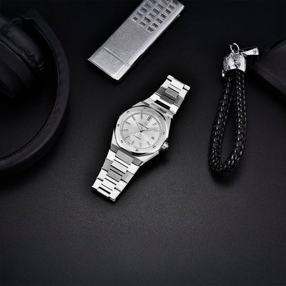 PGN Design Vault Silver silver watch - product photo