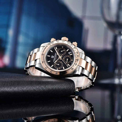 PGN Design Veraci Black Gold gold watch - product photo