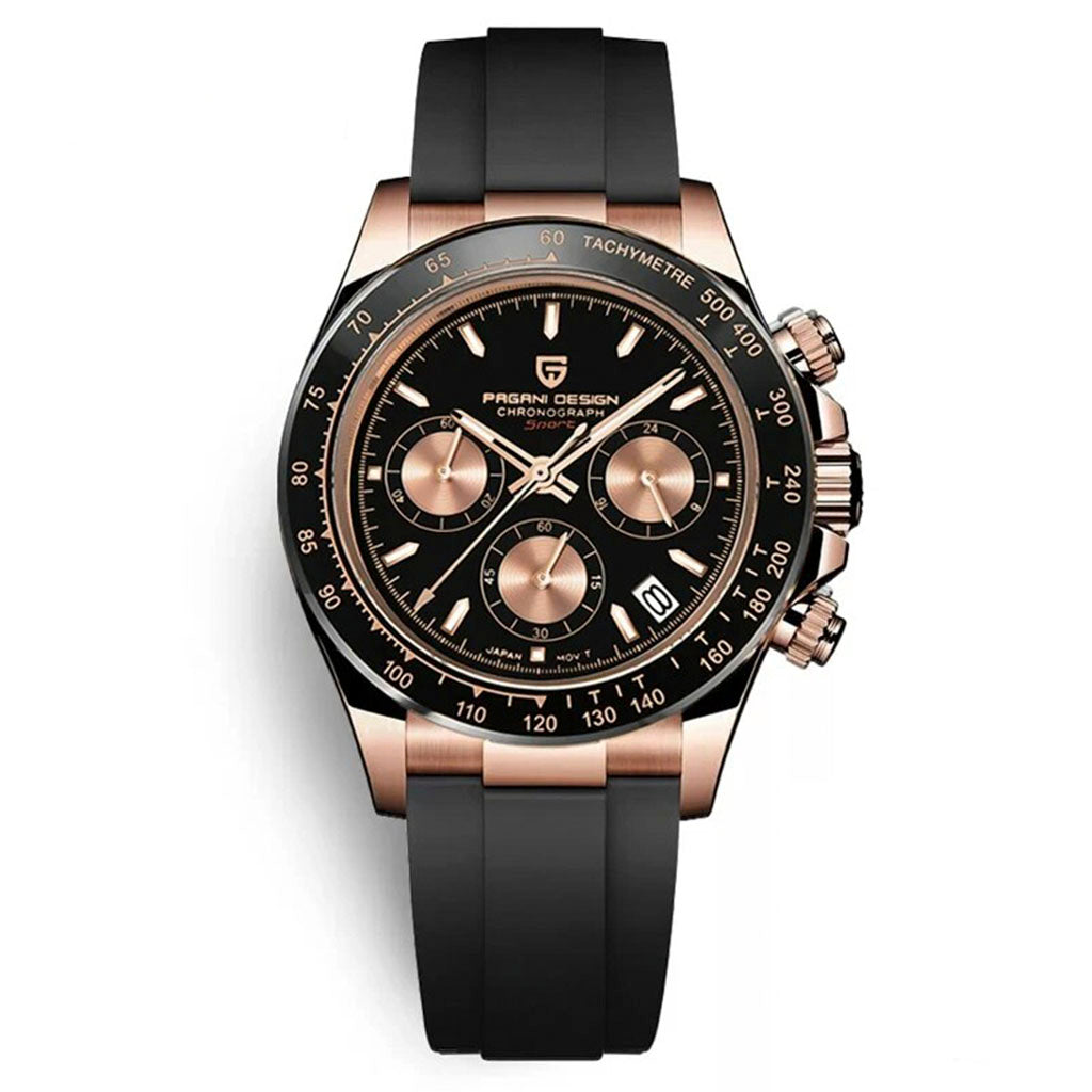 PGN Design Veraci Black Gold Sport Edition gold watch - product photo