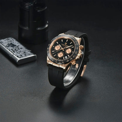 PGN Design Veraci Black Gold Sport Edition gold watch - product photo