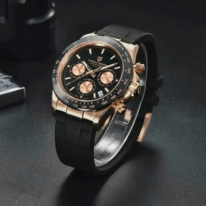PGN Design Veraci Black Gold Sport Edition gold watch - product photo
