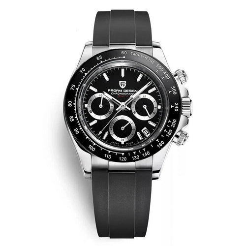 PGN Design Veraci Black Silver Sport Edition silver watch - product photo