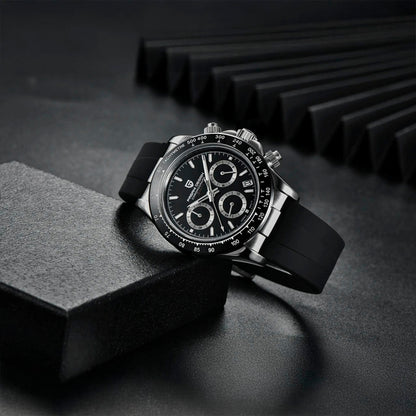 PGN Design Veraci Black Silver Sport Edition silver watch - product photo