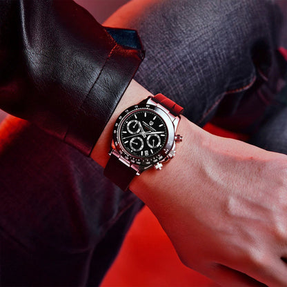 PGN Design Veraci Black Silver Sport Edition silver watch - product photo