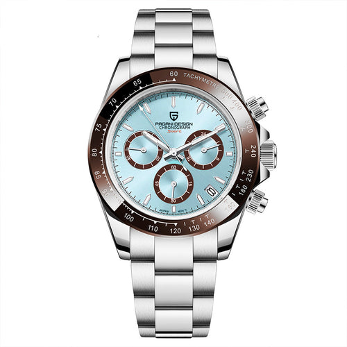 PGN Design Veraci Brown and Blue blue watch - product photo